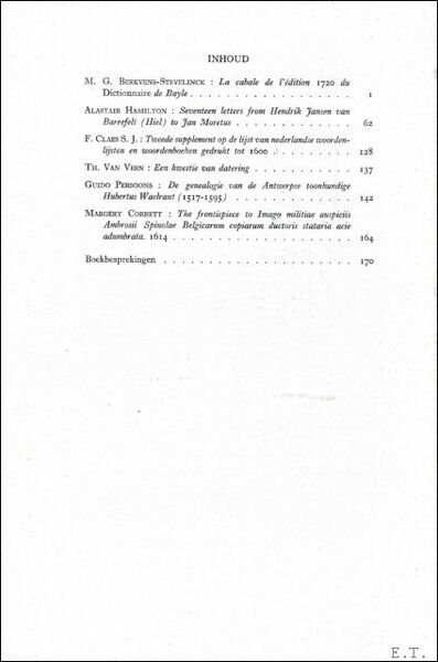 DE GULDEN PASSER, 57e jaargang, 1979 , bulletin van de … | Immagine principale