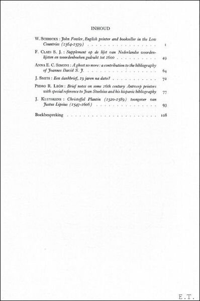 DE GULDEN PASSER, 54e jaargang, 1976 , bulletin van de …