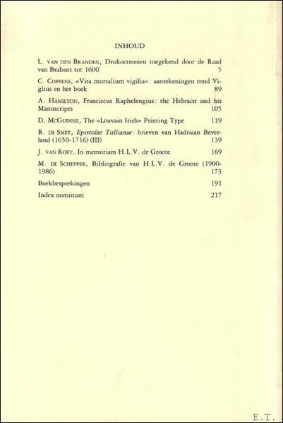 DE GULDEN PASSER, 68e jaargang, 1990 , bulletin van de …