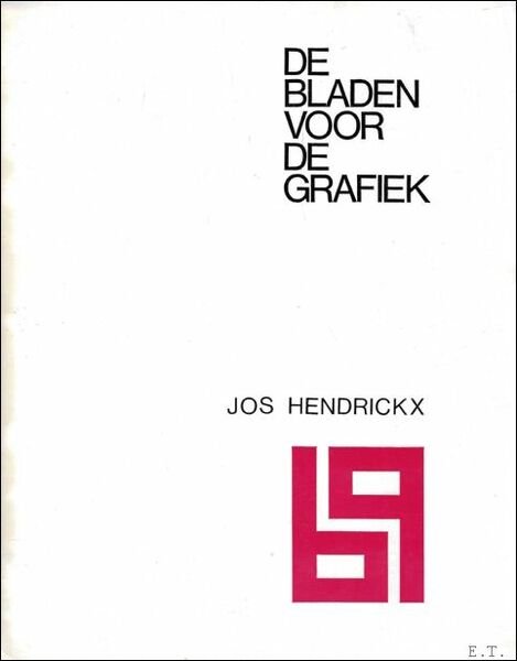 bladen voor de grafiek nr.4 jrg11 - JOS HENDRICKX | Immagine principale