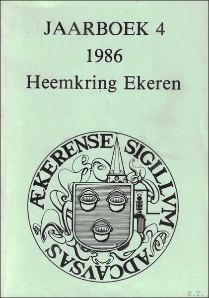 JAARBOEK 4. HEEMKRING EKEREN, | Immagine principale