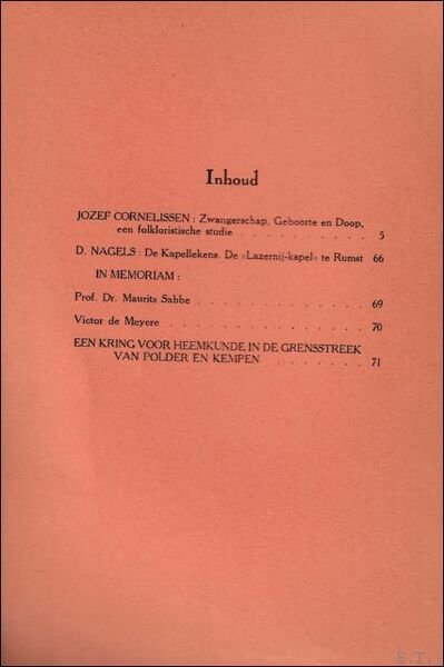 TIJDSCHRIFT VOOR GESCHIEDENIS EN FOLKLORE. 2e jaargang - 1e afl …