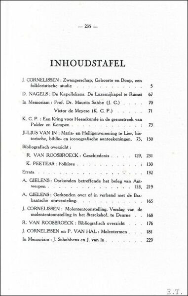TIJDSCHRIFT VOOR GESCHIEDENIS EN FOLKLORE. 2e jaargang - 4e afl …