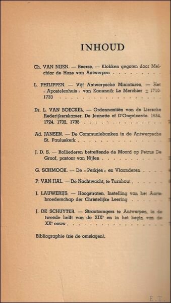 TIJDSCHRIFT VOOR GESCHIEDENIS EN FOLKLORE. 7e jaargang -3e + 4e …