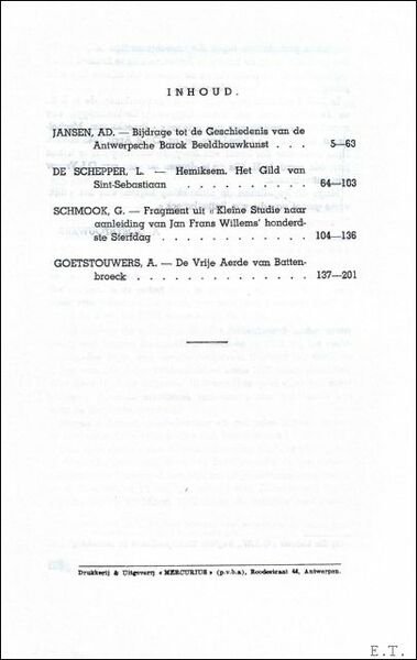 TIJDSCHRIFT VOOR GESCHIEDENIS EN FOLKLORE. 9e jaargang - blz 203 | Immagine principale