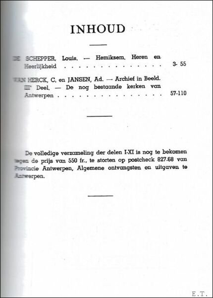 TIJDSCHRIFT VOOR GESCHIEDENIS EN FOLKLORE. 12e jaargang - blz 111