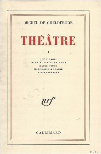 THEATRE. DEUX VOLUMES. | Immagine principale