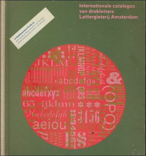 Lettergieterij Amsterdam : Internationale catalogus van drukletters / International catalogue …