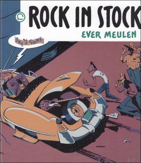 Rock in Stock. Een uitgebreide selectie rock-illustraties van Ever Meulen. | Immagine principale