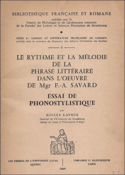 LE RYTHME ET LA MELODIE DE LA PHRASE LITTERAIRE DANS …