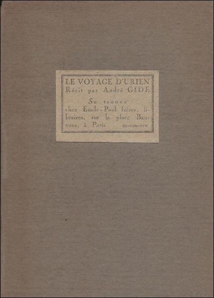 LE VOYAGE D' URIEN. | Immagine principale