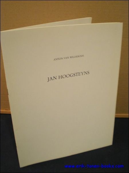 JAN HOOGSTEYNS,