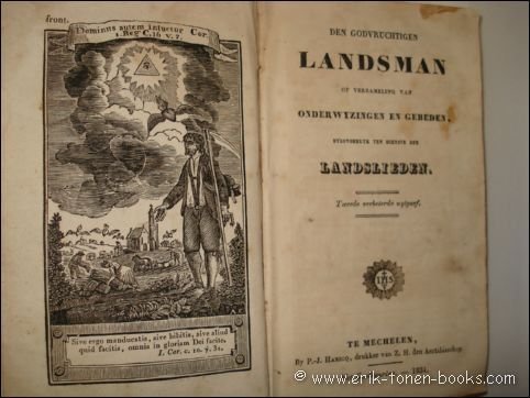 DEN GODVRUCHTIGEN LANDSMAN OF VERZAMELING VAN ONDERWYZINGEN EN GEBEDEN, BYZONDERLYK …