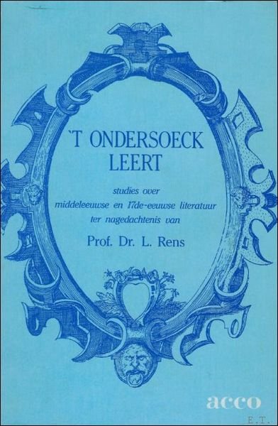 T ONDERSOECK LEERT. | Immagine principale