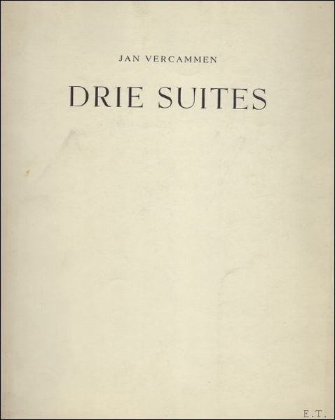 DRIE SUITES. (genummerd). | Immagine principale