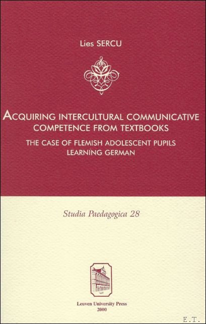 Acquiring intercultural communicative competence from textbooks. The case of Flemish …