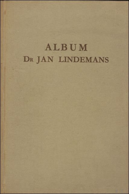 ALBUM DR. JAN LINDEMANS.