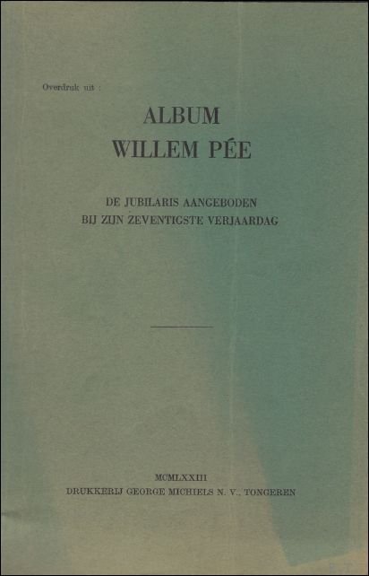 ALBUM WILLEM PEE.