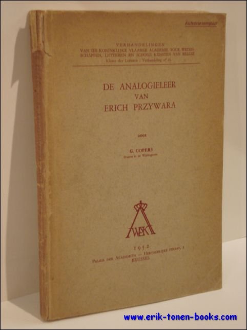 analogieleer van Erich Przywara.