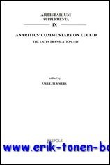 Anaritius' Commentary on Euclid. The Latin Translation, I-IV,
