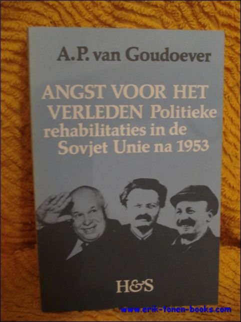 ANGST VOOR HET VERLEDEN,