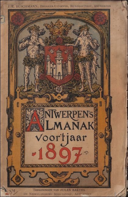 Antwerpen's Almanak voor 't jaar 1897 | Immagine principale