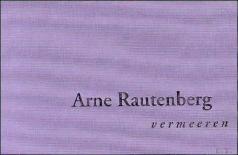 Arne Rautenberg : Vermeeren