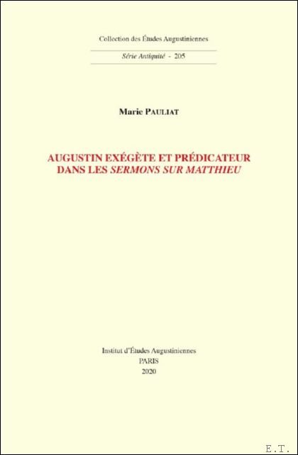 Augustin ex g te et pr dicateur dans les Sermons …