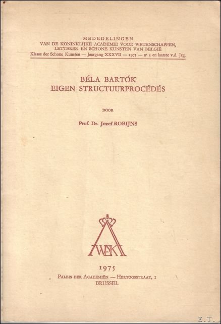 B la bartok, eigen structuurprocedes.