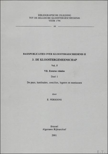 BASISPUBLICATIES OVER KLOOSTERGESCHEIDENIS II. 3. DE KLOOSTERGEMEENSCHAP. | Immagine Gallery 2