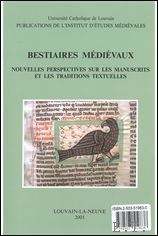 Bestiaires medievaux. Nouvelles perspectives sur les manuscrits et les traditions …