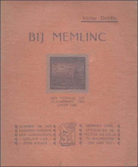 BIJ MEMLINC. EEN VERHAAL UIT VLAANDEREN DER JAREN 1840.