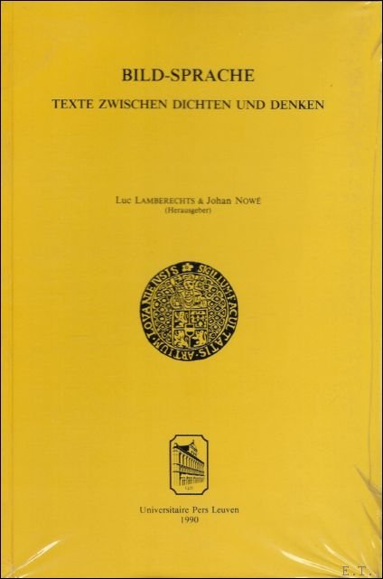 Bildsprache. Texte zwischen Dichten und Denken. Festschrift fur Prof. Dr. …