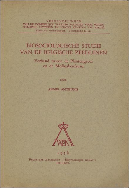 Biosociologische studie van de Belgische zeeduinen : Verband tussen de … | Immagine Gallery 2