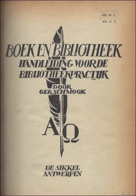 BOEK EN BIBLOTHEEK, HANDLEIDING VOOR DE BIBLIOTHEEKPRACTIJK.