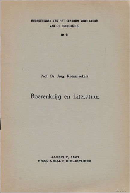 Boerenkrijg en literatuur. | Immagine Gallery 2