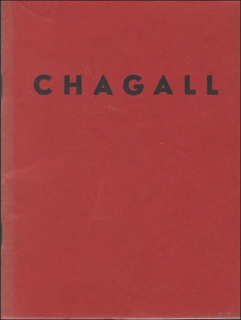 Chagall, catalogue expostion 1957 Palais des beaux arts- Bruxelles.