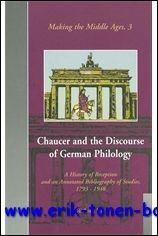Chaucer and the Discourse of German Philology A History of …