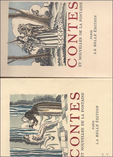 CONTES ET NOUVELLES DE LA FONTAINE.,