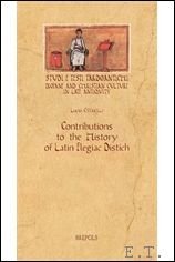 Contributions to the History of Latin Elegiac Distich