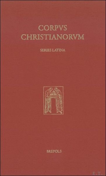 Corpus Christianorum. Augustinus In Iohannis evangelium tractatus CXXIV,
