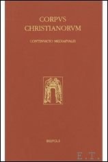 Corpus Christianorum. Benedictus Anianensis Concordia regularum. Praefatio. Concordantiae. Indices,