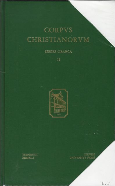 Corpus Christianorum. Maximus Confessor, Iohannes Scotus Eriugena Ambigua ad Iohannem …