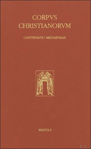 Corpus Christianorum. Petrus Abaelardus Opera theologica III Theologia 'summi boni'. …