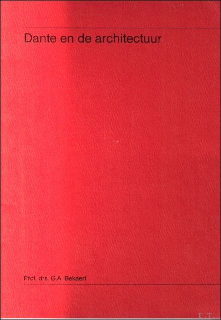 Dante en de architectuur.