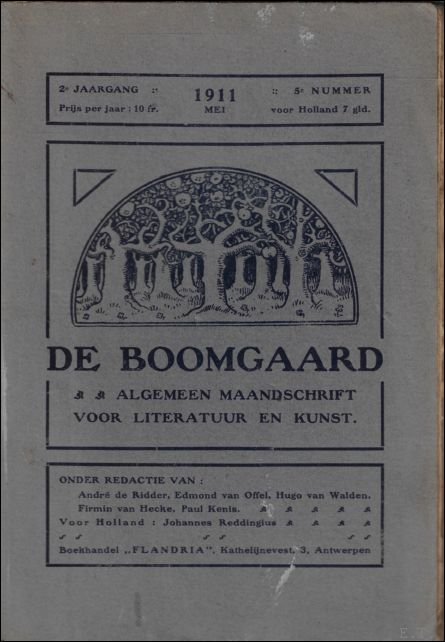 DE BOOMGAARD.1911, nummer 5 mei. jaargang 2