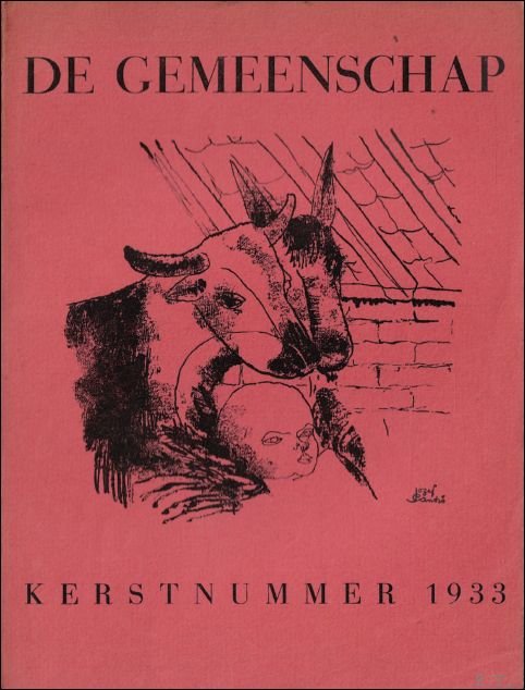 DE GEMEENSCHAP Kerstnummer 1933, nr.12, 9e jaargang | Immagine principale