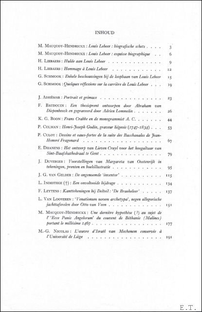 DE GULDEN PASSER, 52e jaargang, 1974 , bulletin van de … | Immagine Gallery 2