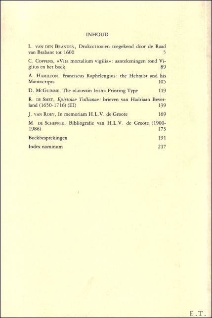 DE GULDEN PASSER, 68e jaargang, 1990 , bulletin van de …