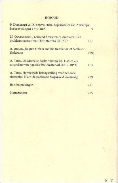 DE GULDEN PASSER, 75e jaargang, 1997 , bulletin van de … | Immagine Gallery 2